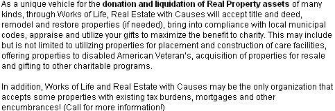 Donate Real Estate 