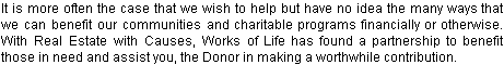 Donate Real Estate